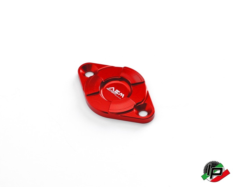 Ducati Panigale V4 Inspektionsdeckel rot NEU timing cover red NEW 