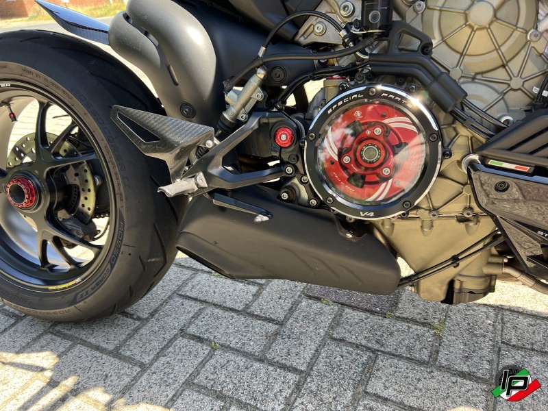 Auspuffblenden Schwarz Ducati Panigale V4 & Streetfighter V4