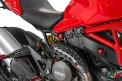 CNC Racing Rahmenstopfen Set Heckrahmen fr Ducati Monster 821 & 1200