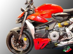 Ducabike Schrauben Seitenverkleidung Ducati Streetfighter V2