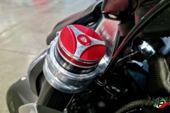 CNC Racing Abdeckung fr den Verschluss der Gabelholme Ducati Diavel V4