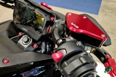 CNC Racing Deckel Bremsflssigkeitsbehlter Touch Bi-Color vorne fr Ducati Diavel V4