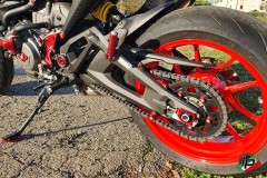 CNC Racing Hinterradmuttern Set Ducati Scrambler & Monster 696, 797 & 937