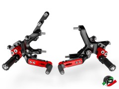 Ducabike Fußrastenanlage für Ducati Streetfighter V2