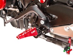 Ducabike verstellbare Fussrasten Bi-Color fr viele Ducati
