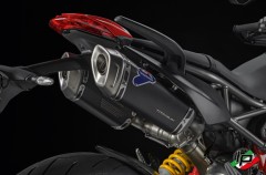 Termignoni Slip On Black Edition Auspuff für Ducati Hypermotard 950