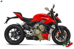 Termignoni Slip On Black Edition Auspuff Kit fr Ducati Streetfighter V4